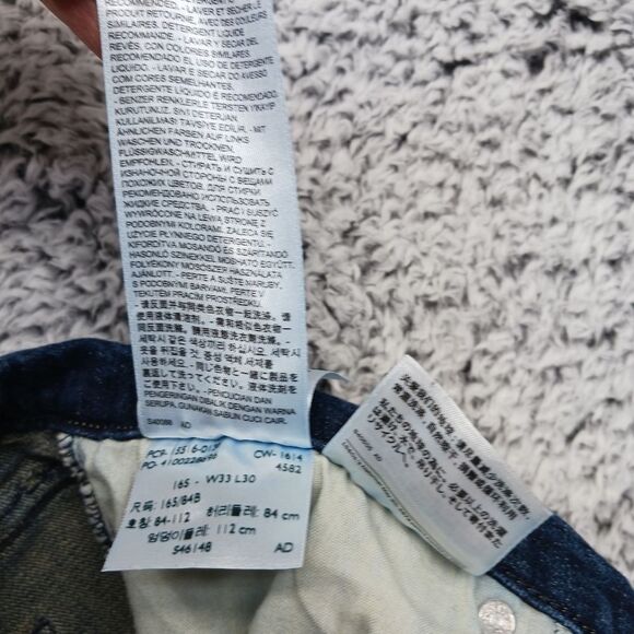 Levi 515 Boot Cut Red Tab Strech Denim Jeans/ Pant Woman's size 16 - Picture 5 of 15